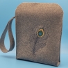 Schultertasche aus Nadelfilz