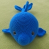 Amigurumi-Stofftier: Delphin 