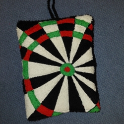 Dart Waschhandschuh – Fan-Accessoire für Dartspieler