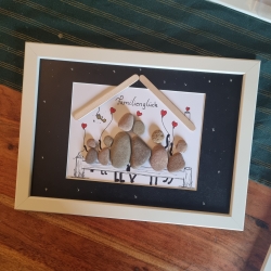 Geschenk zum Einzug, Hochzeitsgeschenk, personalisiertes Geschenk