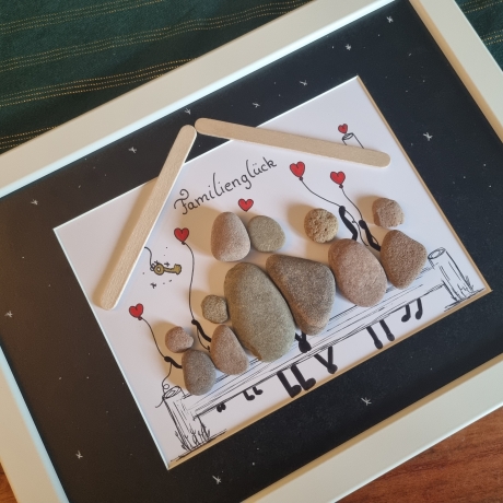 Geschenk zum Einzug, Hochzeitsgeschenk, personalisiertes Geschenk