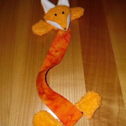 Fuchs Lesezeichen, mit Stoffband