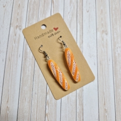 Ohrringe Ohrhänger Baguette Brot Bäcker
