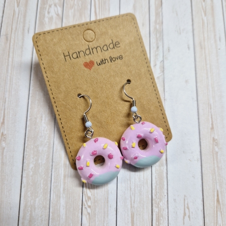 Leckere Ohrringe Ohrhänger Donut