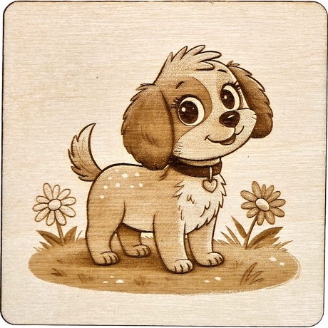 Untersetzer-Set Tierfreunde – 5er Set Haustiere