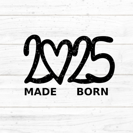 Made Born 2025 Plotterdatei SVG DXF FCM