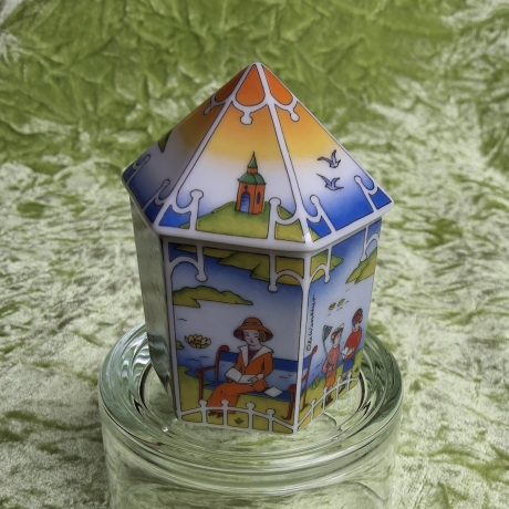 Ein Tag am See - Erlebnisreise auf Porzellan - Porzellandöschen