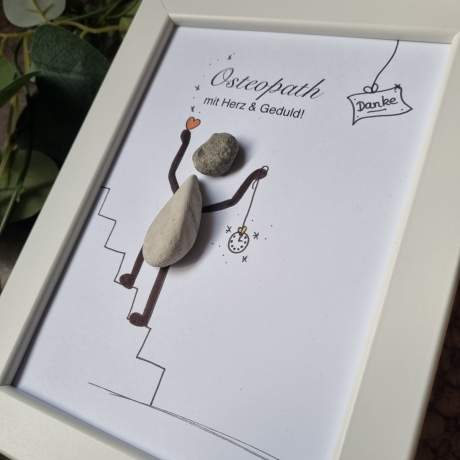 Geschenk für Osteopathen Osteopathin Praxisgeschenk Osteopathie, 