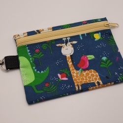 Geldbörse, Geldbeutel, Portemonnaie mit Karabiner