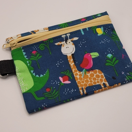 Geldbörse, Geldbeutel, Portemonnaie mit Karabiner