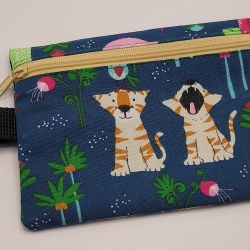 Geldbörse, Geldbeutel, Portemonnaie mit Karabiner