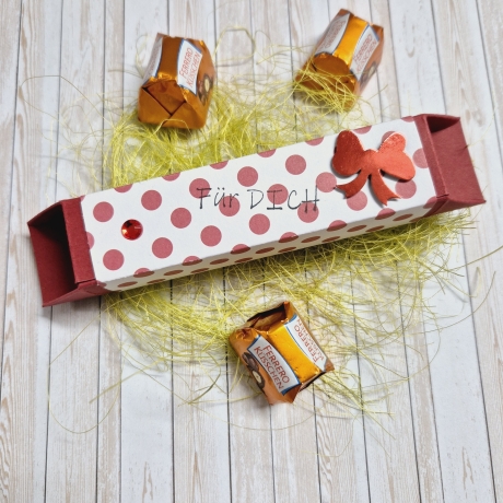 Geschenkschachtel Box Verpackung Geldgeschenk Schokolade