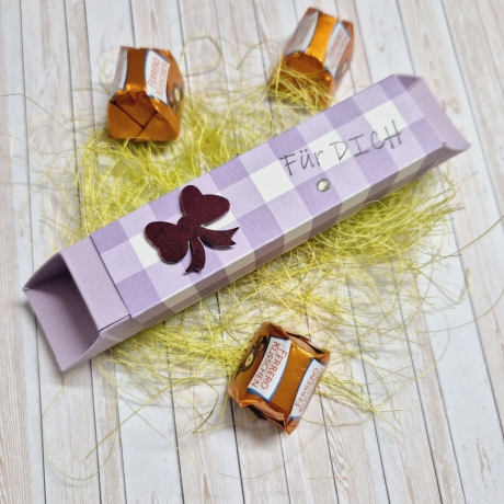 Geschenkschachtel Box Verpackung Geldgeschenk Schokolade