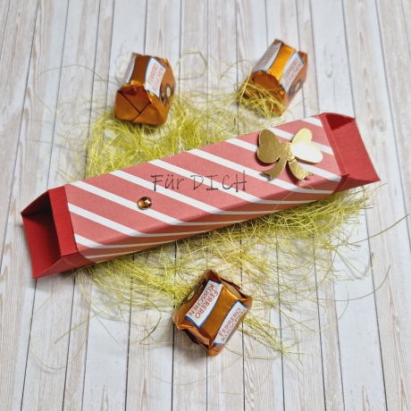 Geschenkschachtel Box Verpackung Geldgeschenk Schokolade