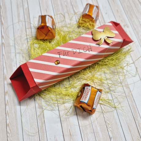 Geschenkschachtel Box Verpackung Geldgeschenk Schokolade