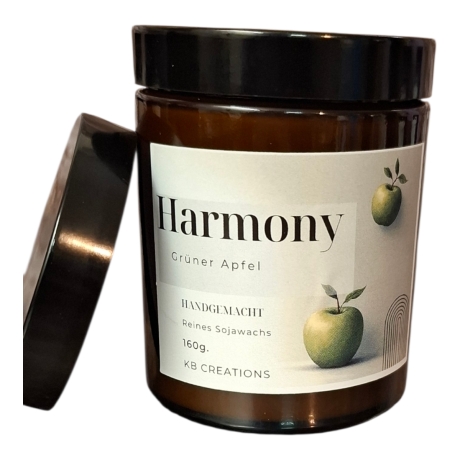 Handgegossene Duftkerze 