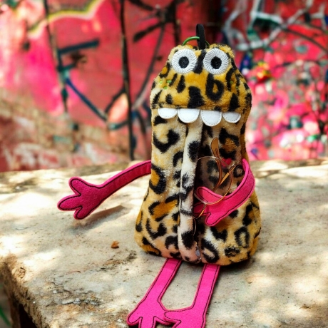 Monster-PencilCase Mäppchen – frech, wild, LEOplüsch