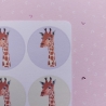 Stickerbogen Giraffe 