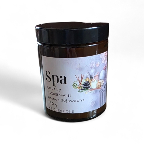 Handgegossene Duftkerze