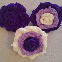 Dekorationsartikel: Rosen, 3er Set