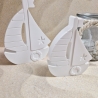 Segelboote aus Gießpulver Gießkeramik Geschenkidee Dekoration 