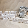 LIVE LAUGH LOVE aus Gießpulver Gießkeramik Geschenkidee Deko