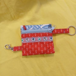 Schlüsseltasche Maritim Mini Geldbörse Etui Mäppchen Geschenkidee