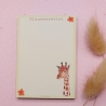 Notizblock Flausenzettel mit Giraffe 