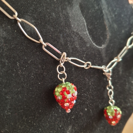 Kette, Edelstahl, Büroklammer 