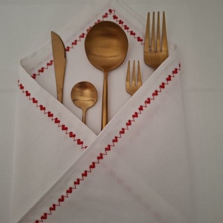 Serviertten Baumwolle mit Muster