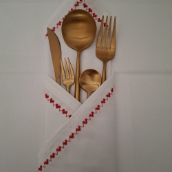 Serviertten Baumwolle mit Muster