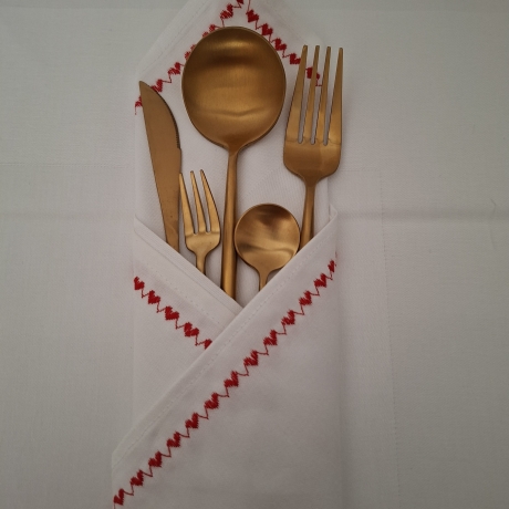 Serviertten Baumwolle mit Muster