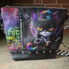 Tasche Handtasche Betty Coffee Cat Kaffee Katze