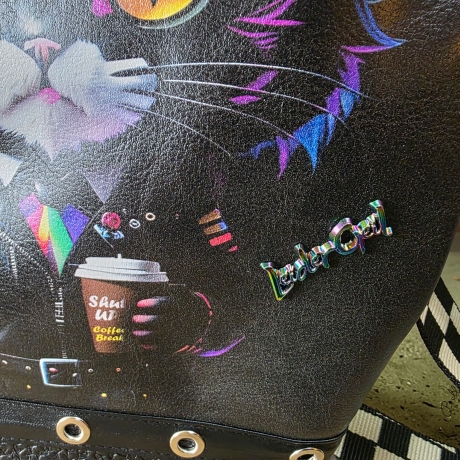 Tasche Handtasche Betty Coffee Cat Kaffee Katze