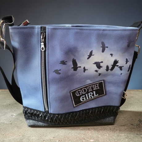 Tasche Handtasche Betty Goth Girl 2