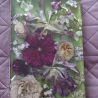 Bild/Tablett/Dekoration 30x20 echte Blumen in Epoxidharz