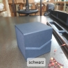 Schmuckschatulle, mit Einsatz, handgefertigt, Kunstleder, Papier