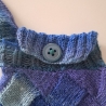 Tasche - handgestrickt - beutelform - aufbewahrung