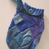 Tasche - handgestrickt - beutelform - aufbewahrung