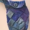 Tasche - handgestrickt - beutelform - aufbewahrung
