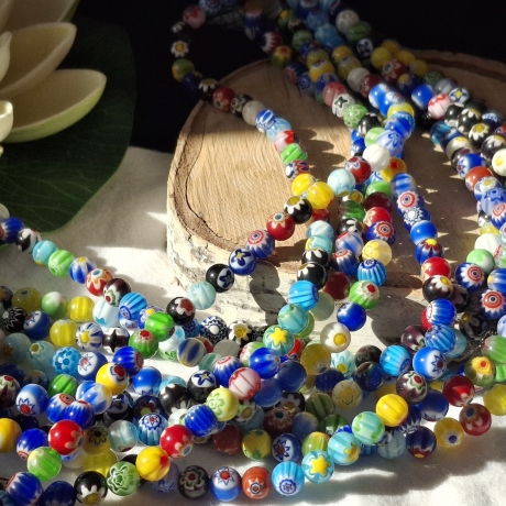 Perlen, Mulleflori Glasperlen