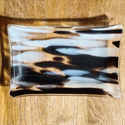 Kleine Glasschale...Seifenschale...Schmuckschale...Wohndekor