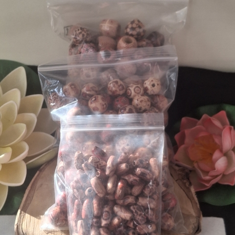 Perlen,  Holzperlen-Set, 