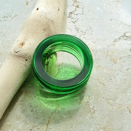 Glasring...Flaschenring...Anhänger...Geschenkidee 