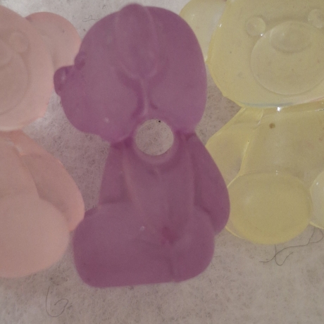 Perlen,  Acryl-Perlen, Bärchen 