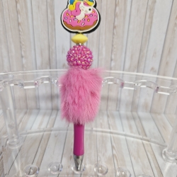 Kugelschreiber Perlen Einhorn Donut Geschenkidee Mitbringsel