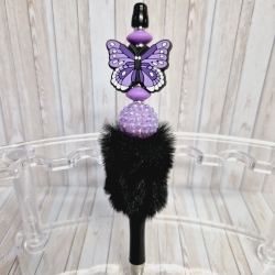 Kugelschreiber Perlen Schmetterling Geschenkidee Mitbringsel
