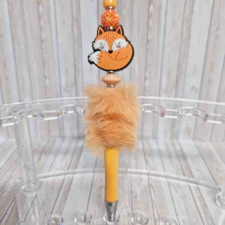 Kugelschreiber Perlen Fuchs Geschenkidee Mitbringsel