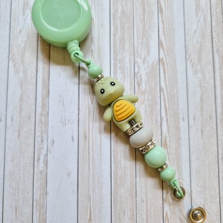 Ausziehclip, Namensschildhalter, Ausweishalter Geschenkidee 