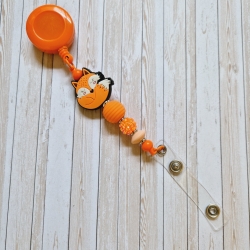 Ausziehclip, Namensschildhalter, Ausweishalter Geschenkidee 